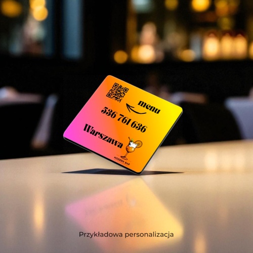 Personalizowany magnes MDF z Twoim logo – trwały, elegancki i wyjątkowy gadżet reklamowy lub upominek dla klientów.