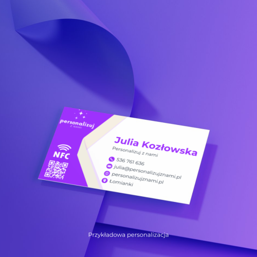 wizytówka zbliżeniowa nfc